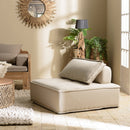 Agathe - Pouf - Beige