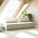 Agathe - Pouf - Beige