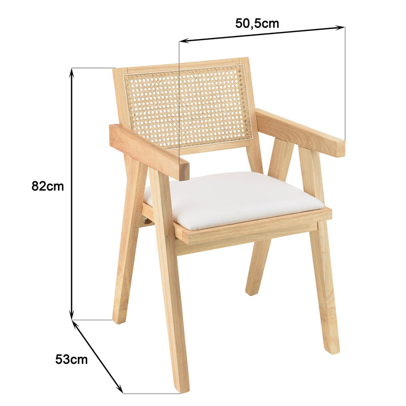 Agathe - Fauteuil - Blanc