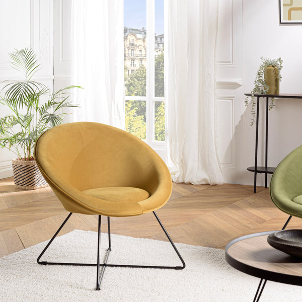 Agathe - Armchair - Black