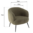 Agathe - Sillón - Verde