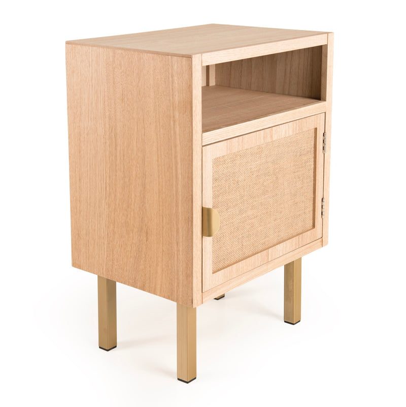 Aline - Mesita de noche - Beige