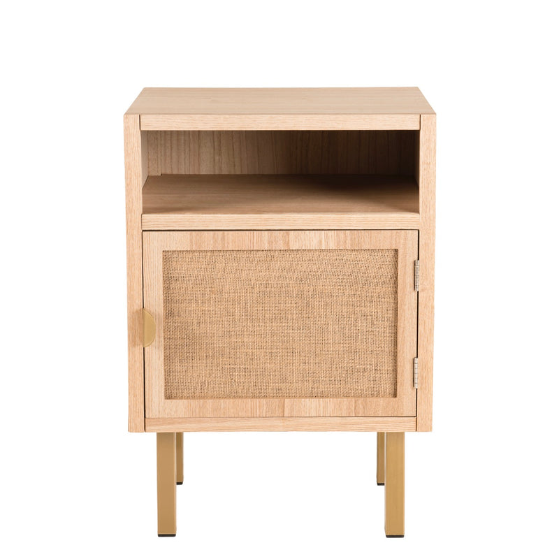 Aline - Mesita de noche - Beige