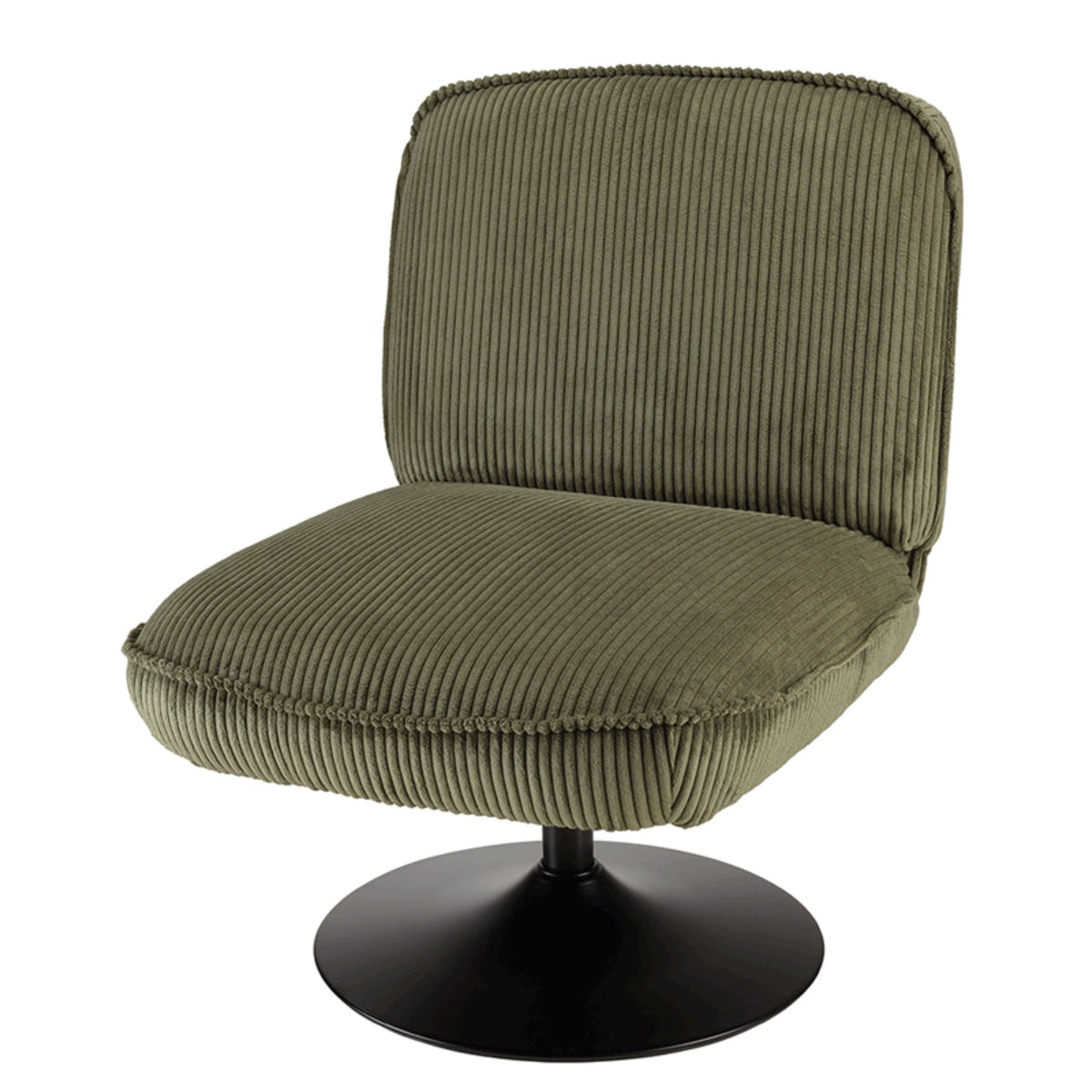 Agathe - Fauteuil - Vert/Noir