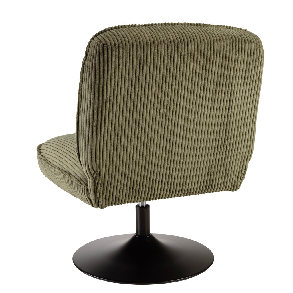 Agathe - Fauteuil - Vert/Noir