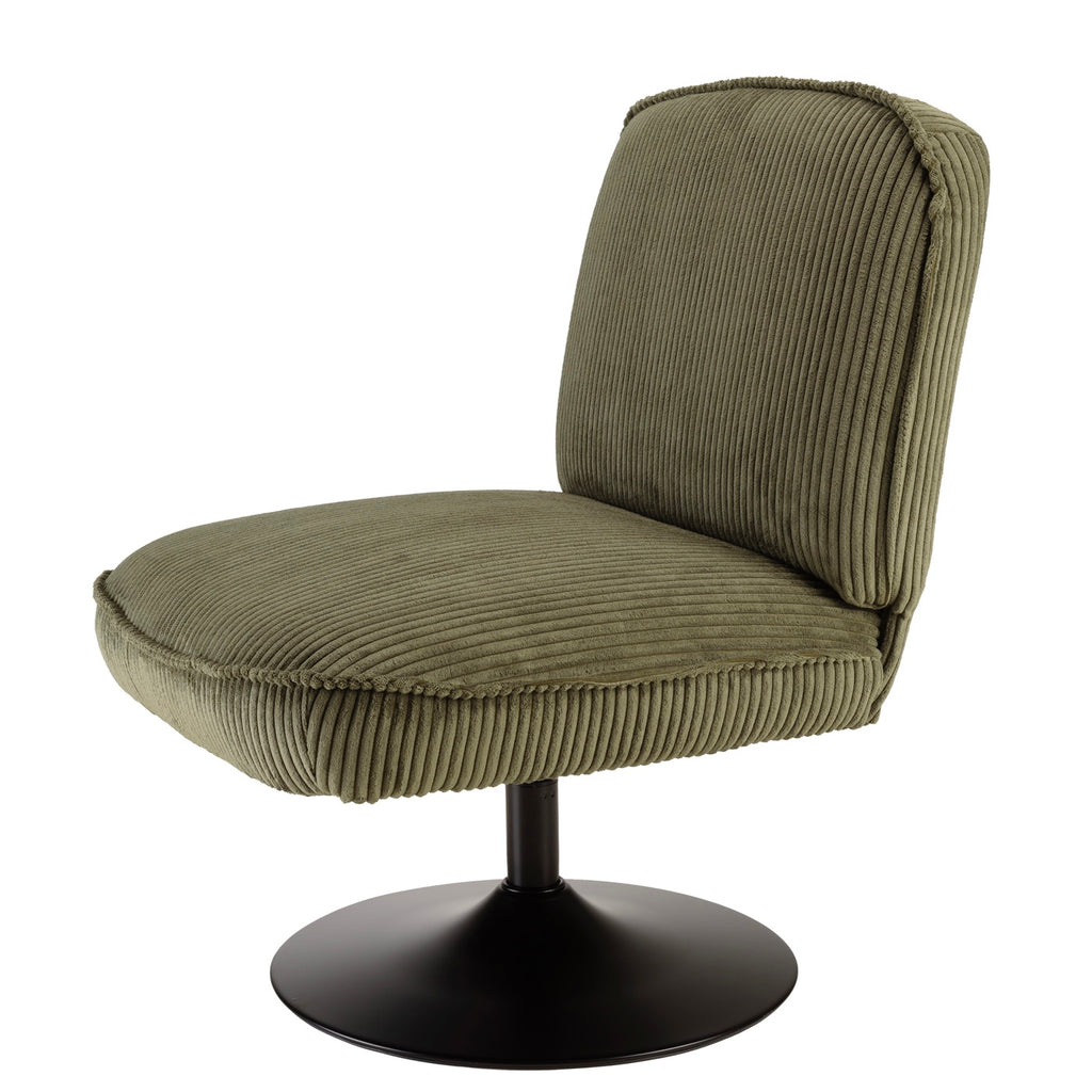 Agathe - Fauteuil - Vert/Noir