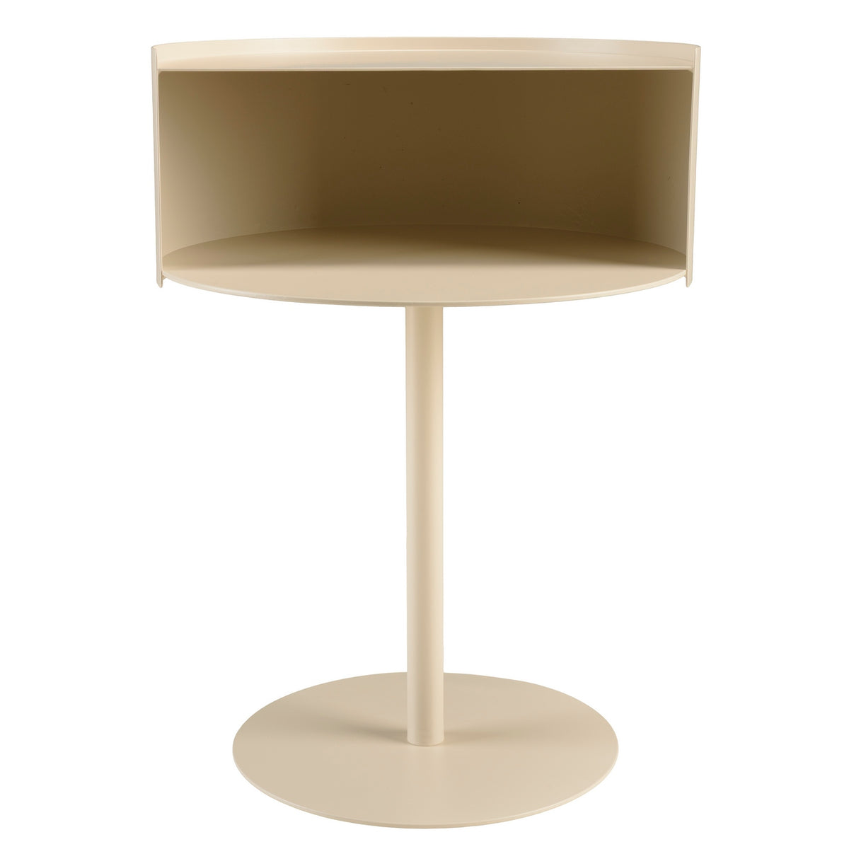 Agathe - Side Table & Pedestal Table - Beige