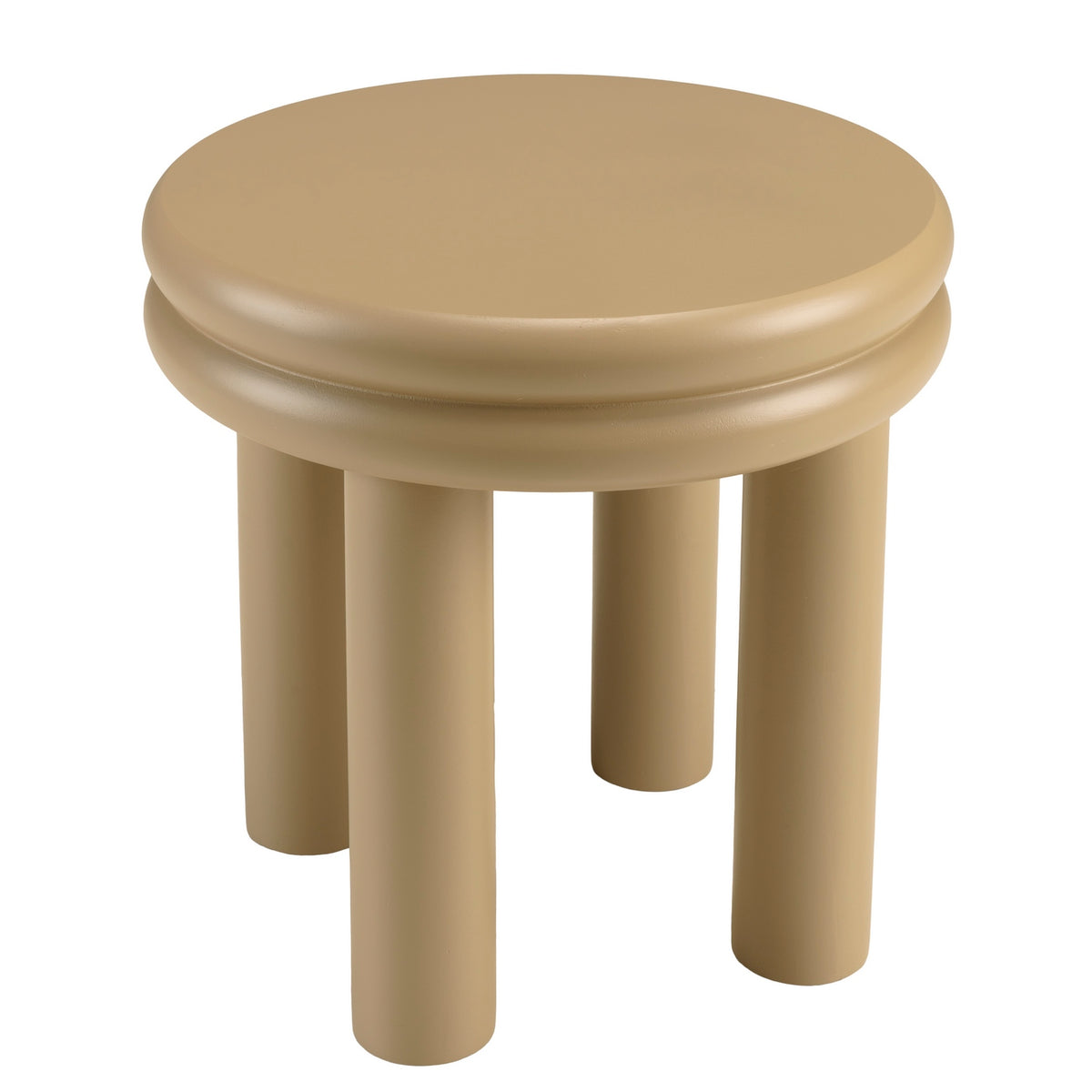 Agathe - Side Table & Pedestal Table - Taupe