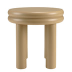 Agathe - Side Table & Pedestal Table - Taupe