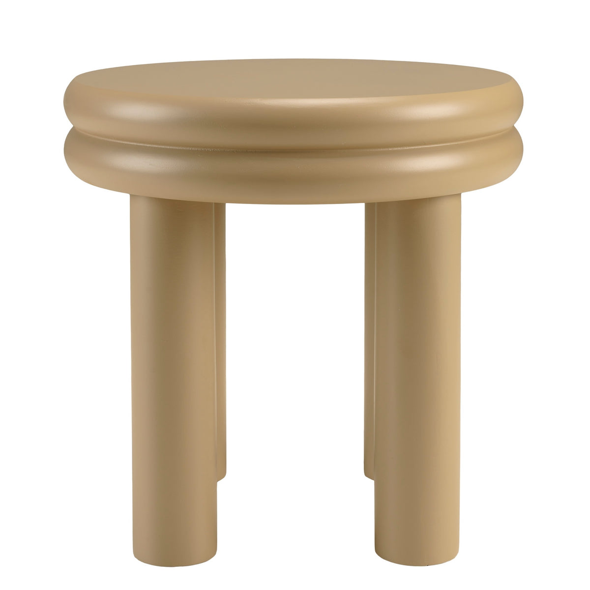 Agathe - Side Table & Pedestal Table - Taupe