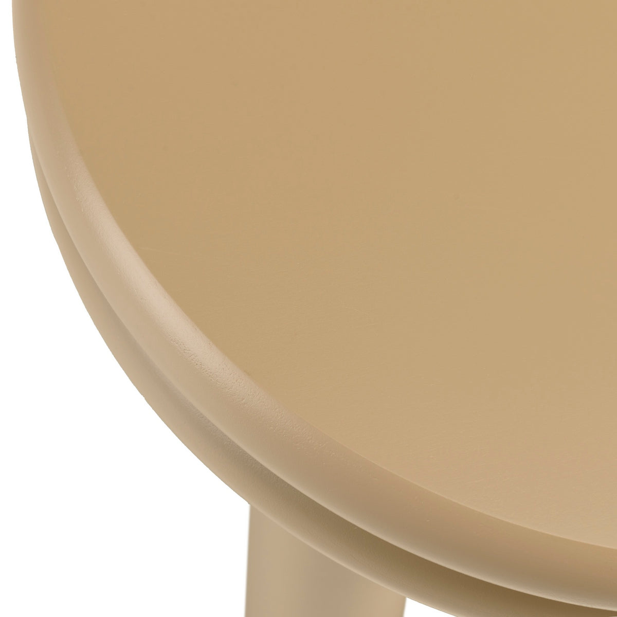 Agathe - Side Table & Pedestal Table - Taupe