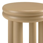 Agathe - Side Table & Pedestal Table - Taupe
