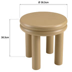 Agathe - Side Table & Pedestal Table - Taupe