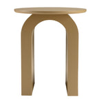 Agathe - Side Table & Pedestal Table - Taupe