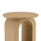 Agathe - Side Table & Pedestal Table - Taupe