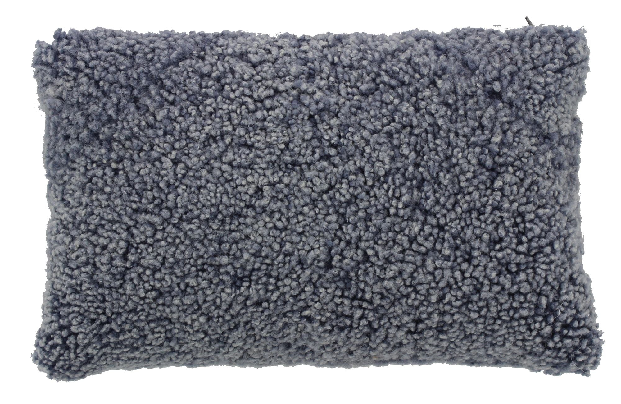 Cojín de piel de oveja auténtica - Gris