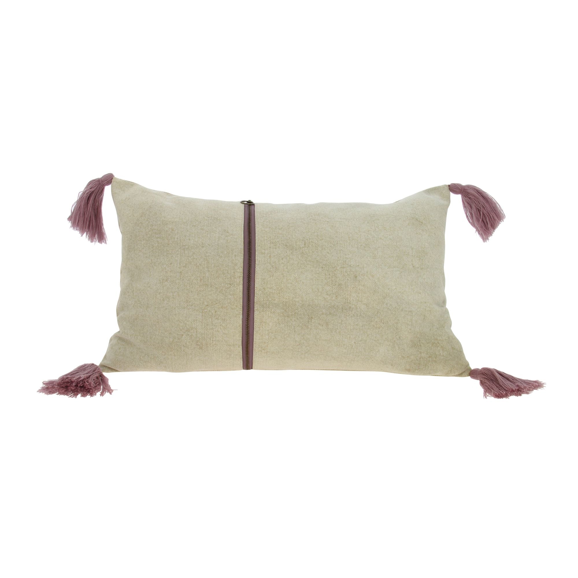 Cojín Agra - Algodón Beige