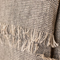 Sherpa - Plaid - Coton - Beige/Noir