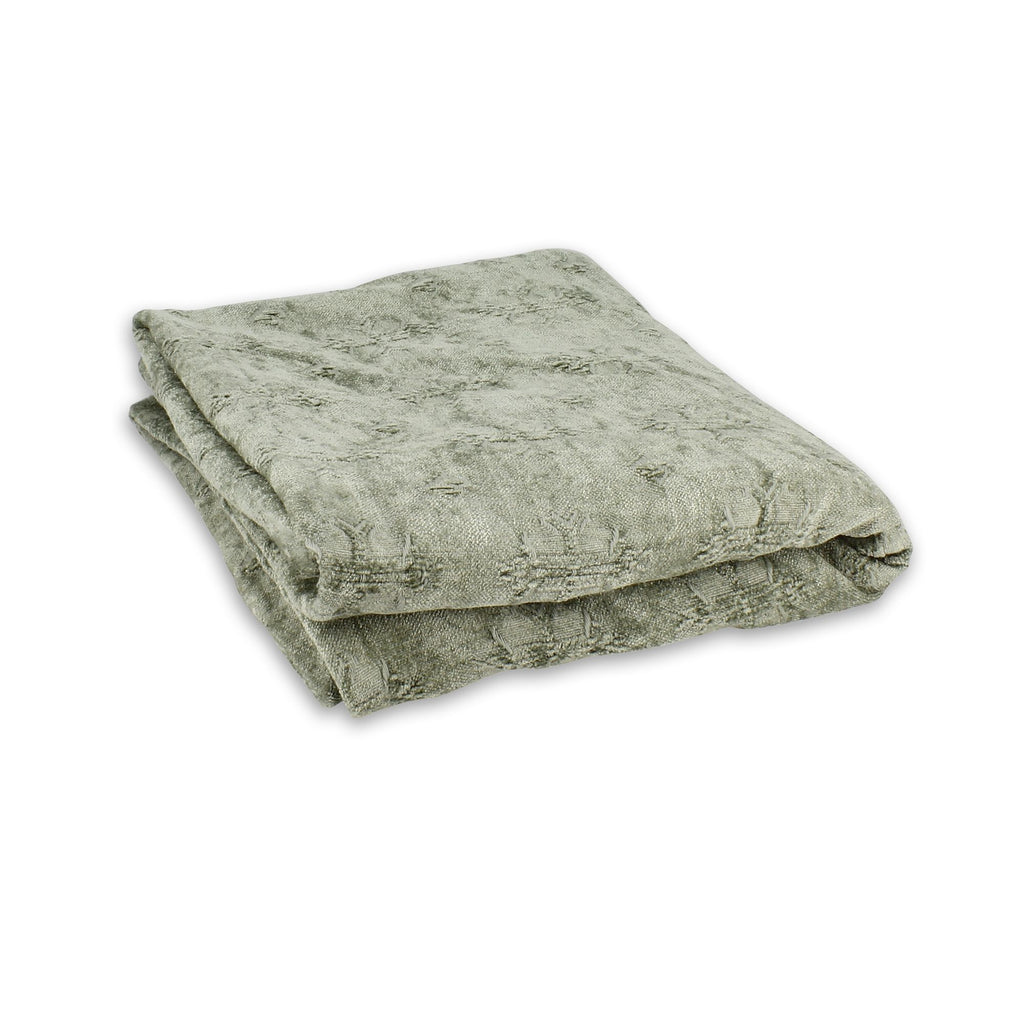 Punta corta Byzance de tejido estampado - Verde