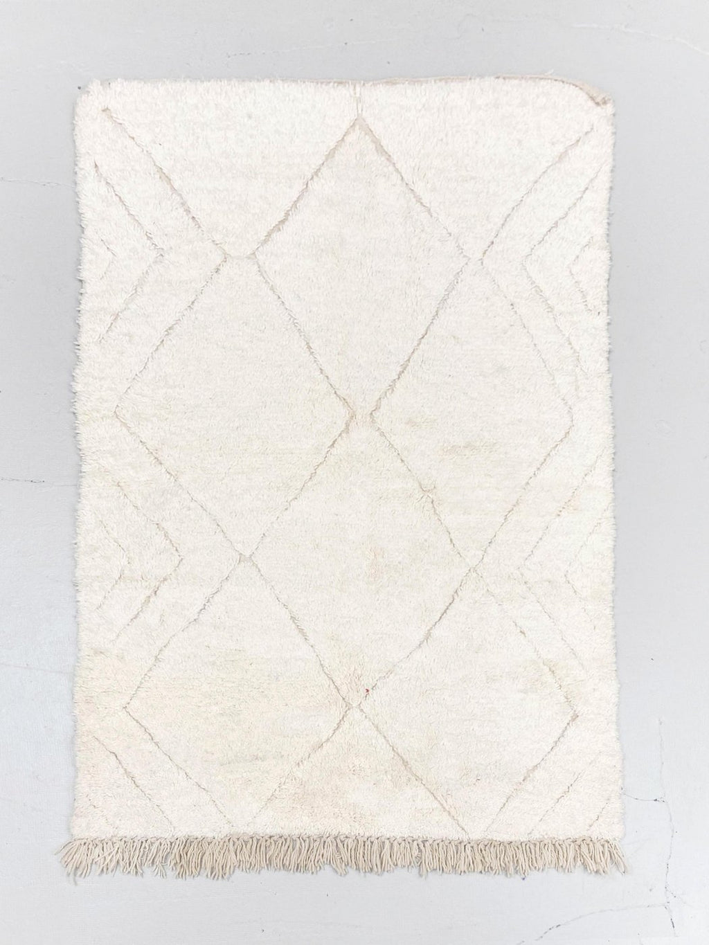 Alfombra bereber marroquí Beni Ouarain 2,22 × 1,35 m