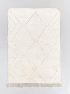 Alfombra bereber marroquí Beni Ouarain 2,22 × 1,35 m