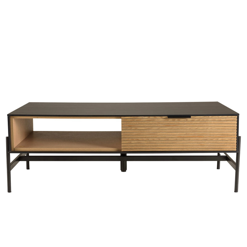 Mesa de centro - Charlie - Negro - Marrón