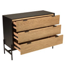 Cómoda - Charlie - Negro - Marrón