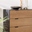 Cómoda - Charlie - Negro - Marrón