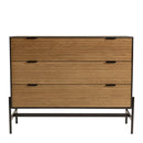 Cómoda - Charlie - Negro - Marrón