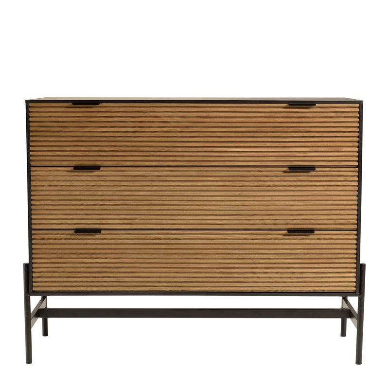 Cómoda - Charlie - Negro - Marrón