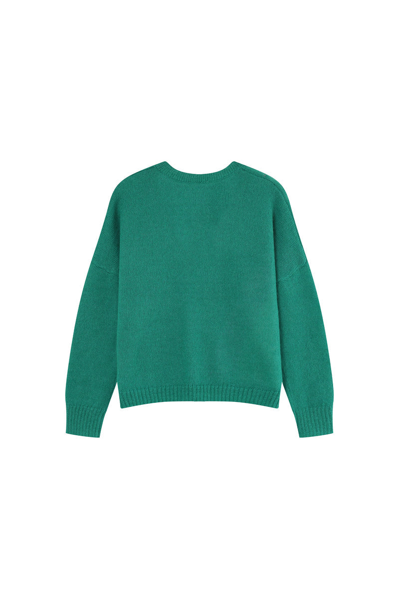 PULL VERT MAGALIE VERT