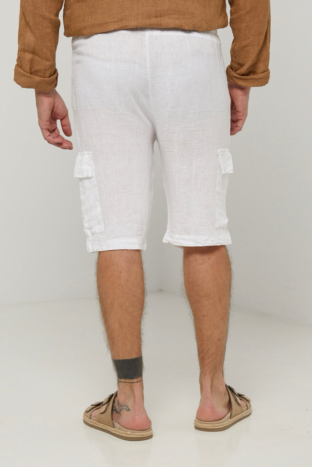 Pantalones cortos - Blanco - Hombre