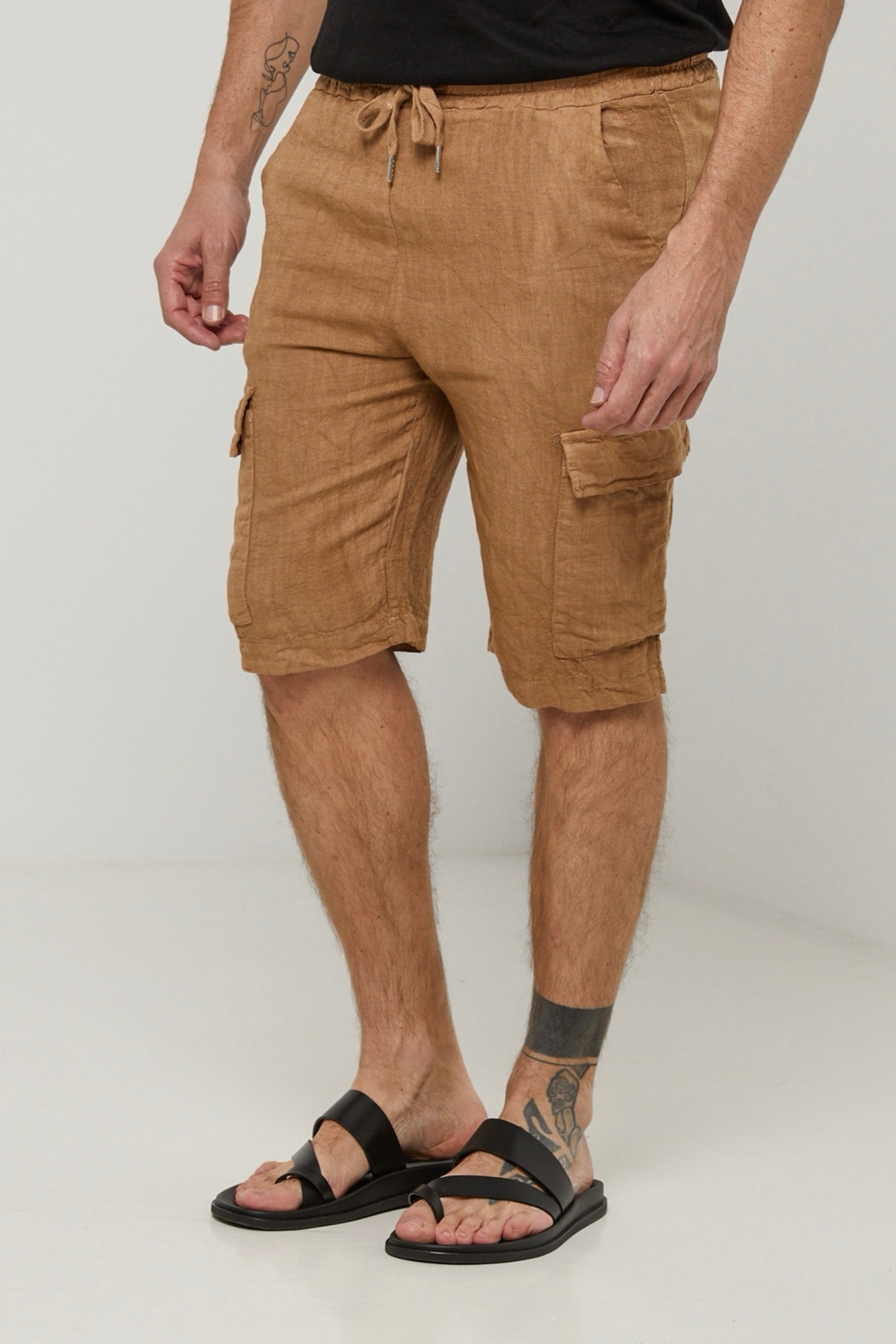 Short - Camel - Homme