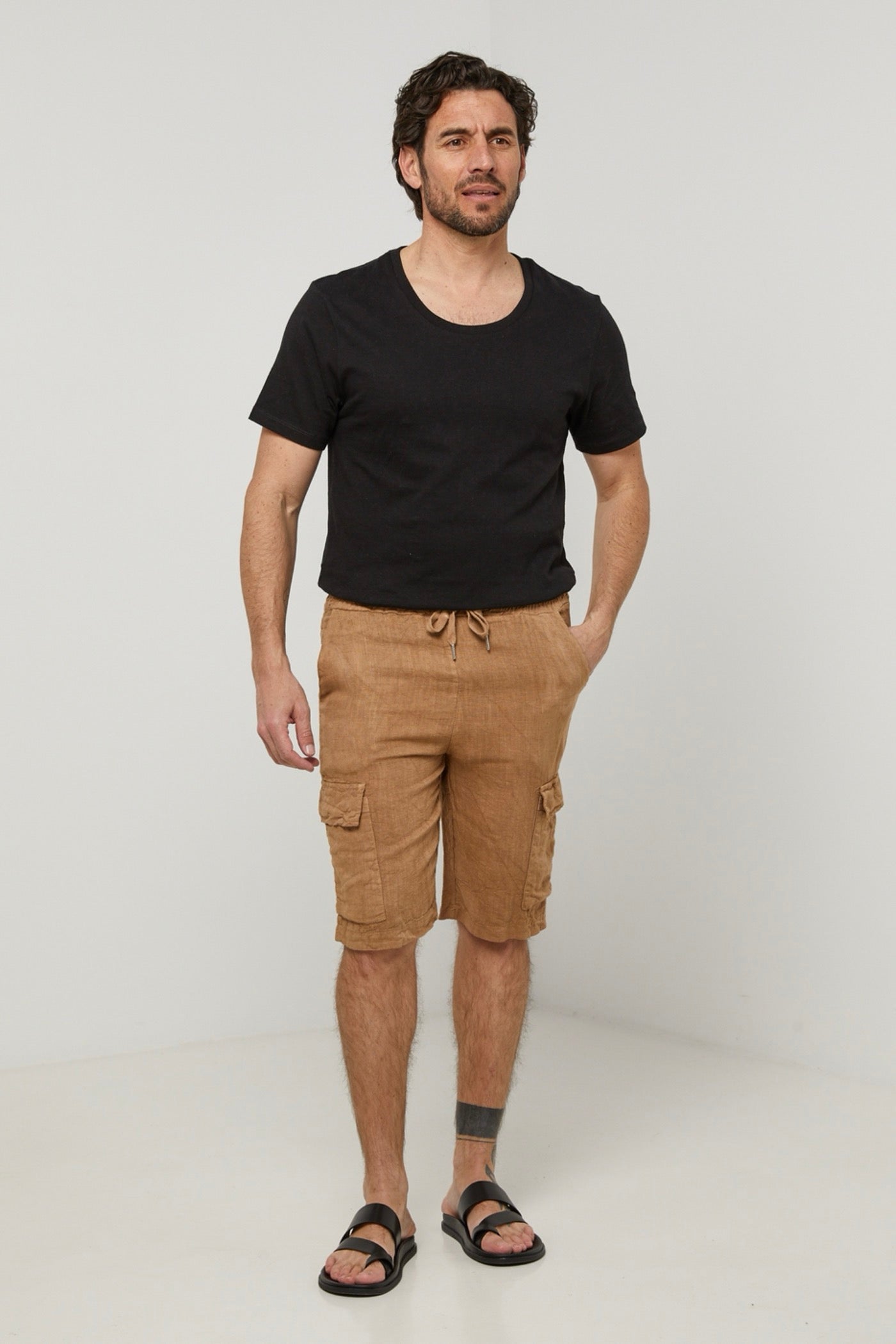 Short - Camel - Homme