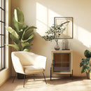 Sillón - Helena - Madera Clara - Verde - Negro