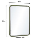 Espejo - Helena - Verde - Negro