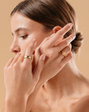 ANILLO ORO IMÁN ORO