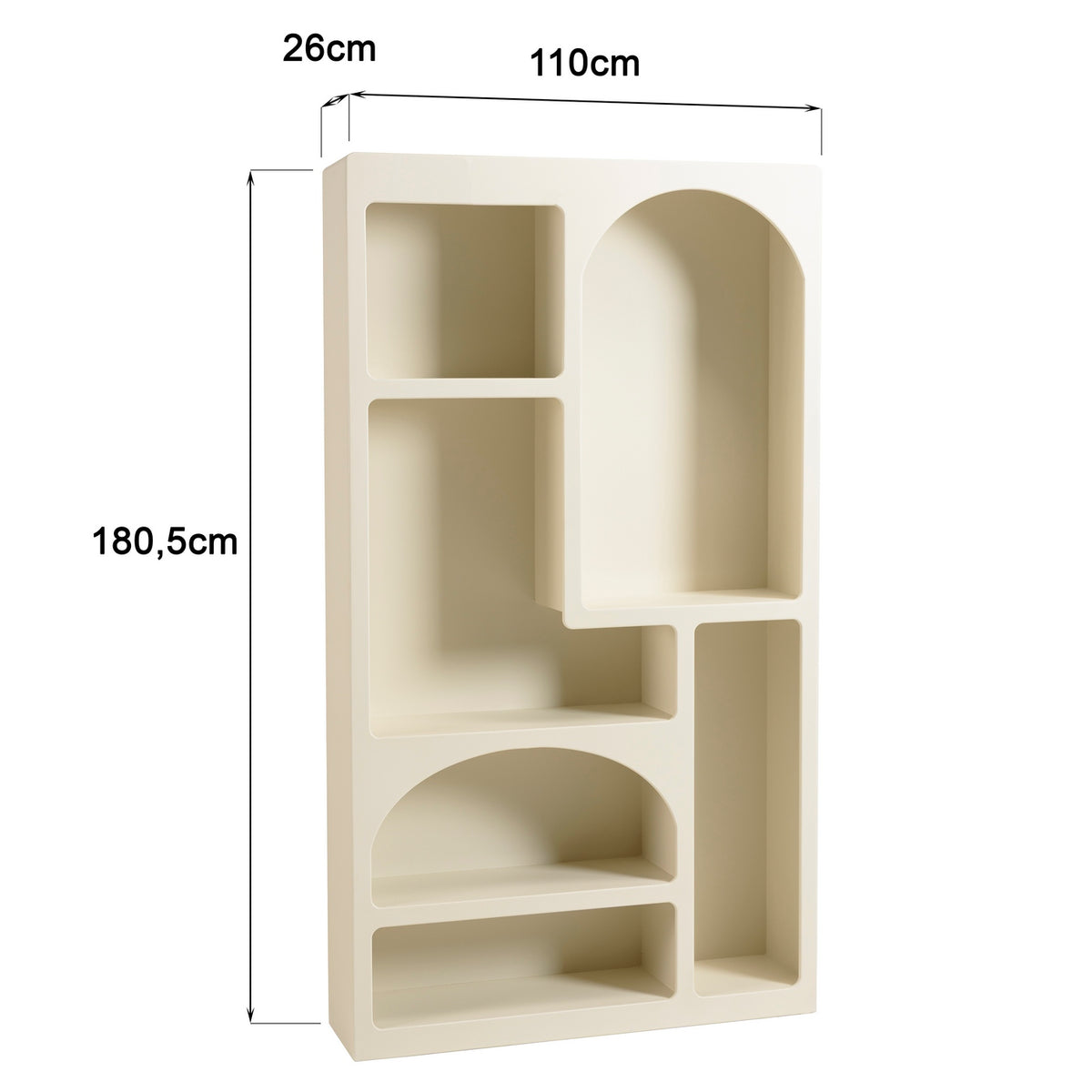 Helena - Scaffale - Beige
