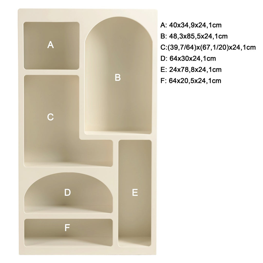 Helena - Scaffale - Beige