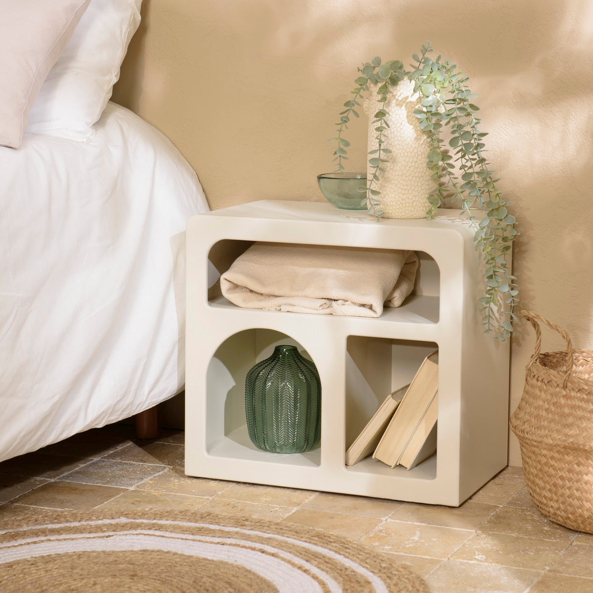 Helena - Comodino - Beige