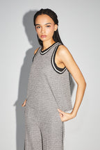 Le Top Marika En Tricot Léo Beige