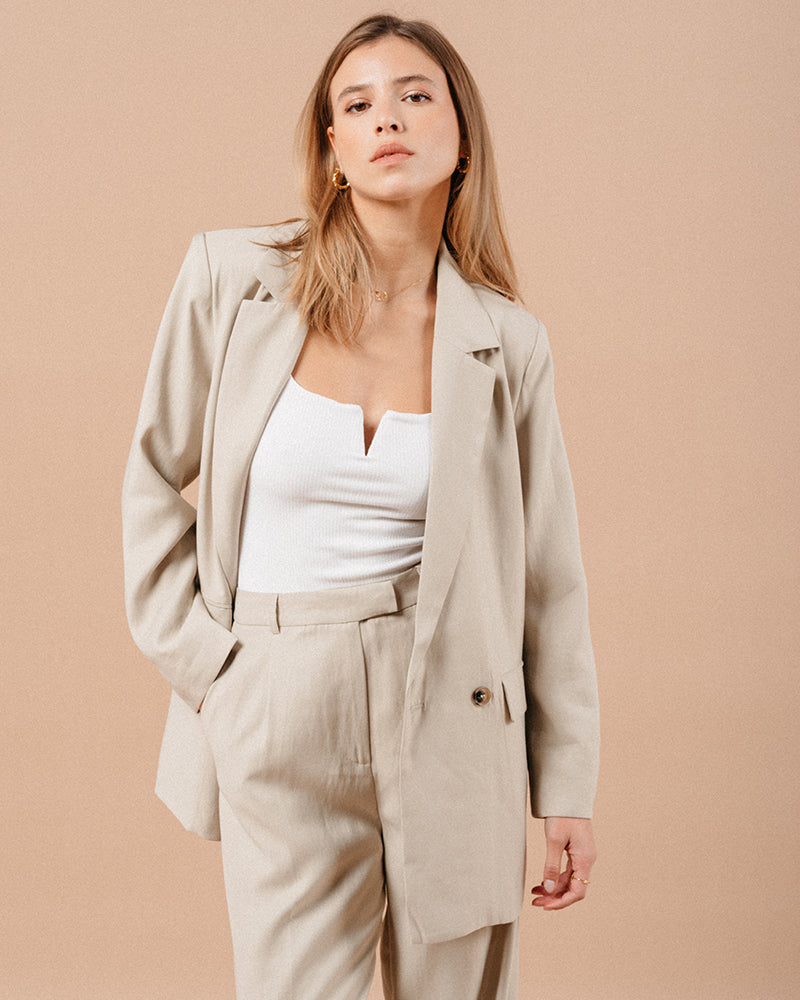 BEIGE JACKET MALENE BEIGE