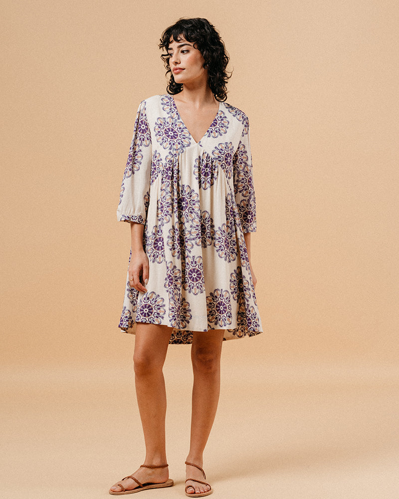 BEIGE DRESS MALIA BEIGE