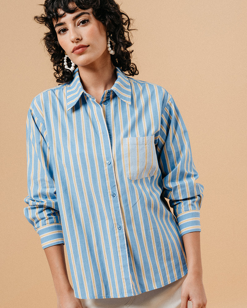 CHEMISE BLEU MALORIE BLEU