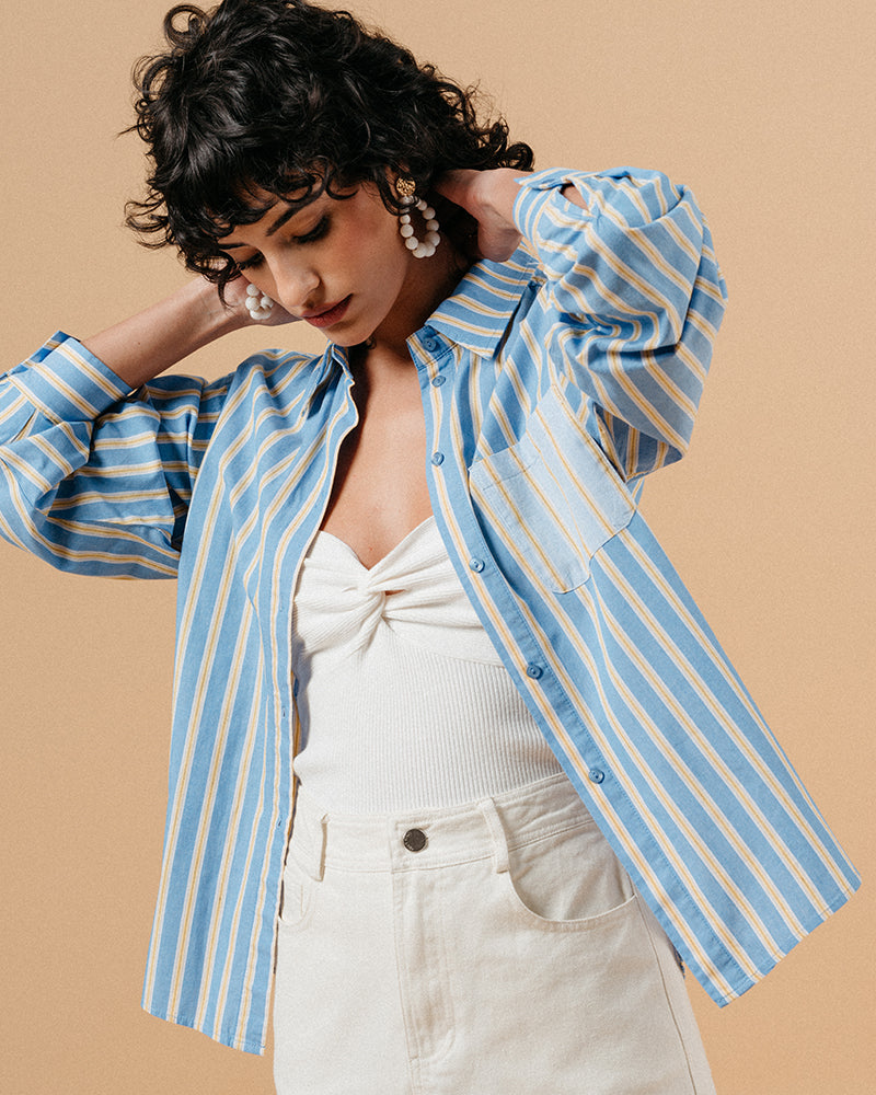 CHEMISE BLEU MALORIE BLEU