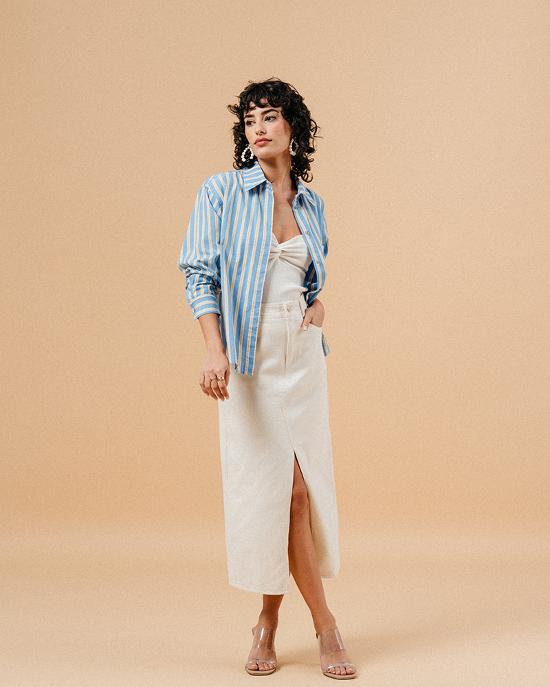 CHEMISE BLEU MALORIE BLEU