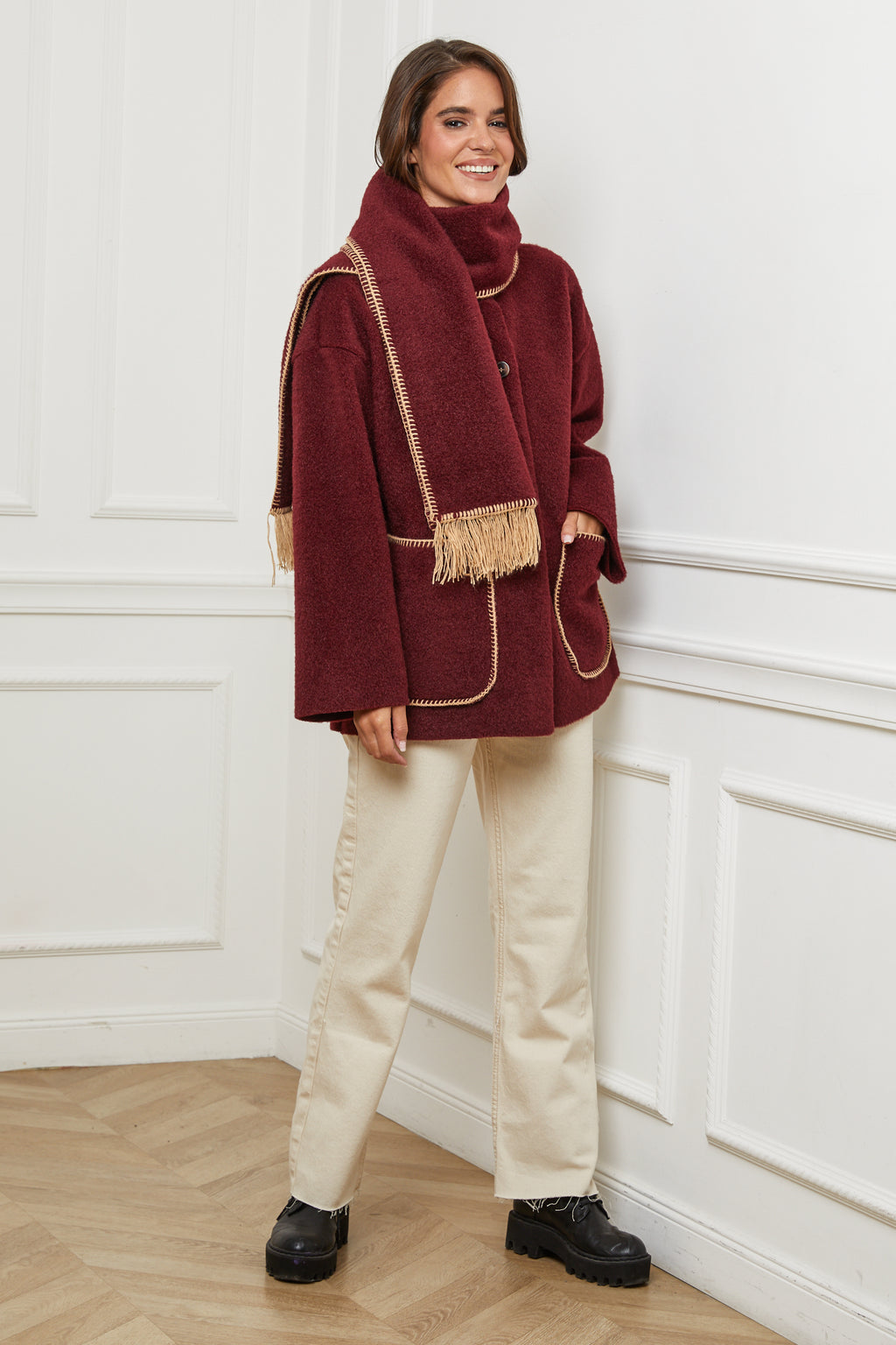 Manteau - Bordeaux