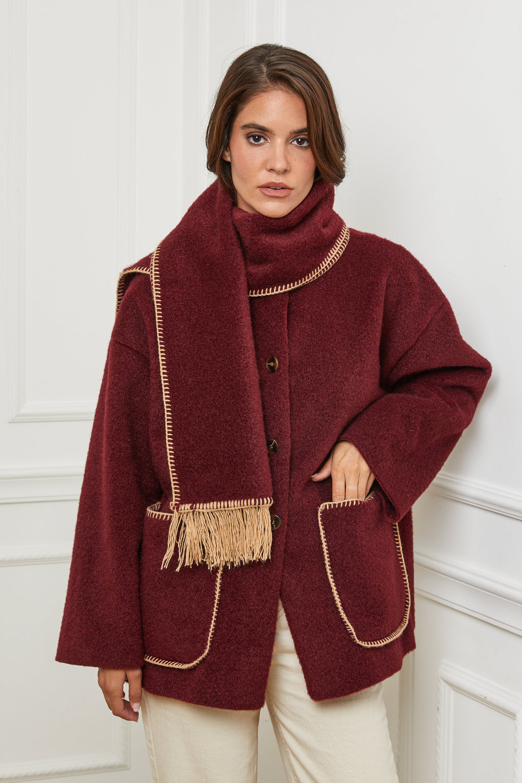 Manteau - Bordeaux