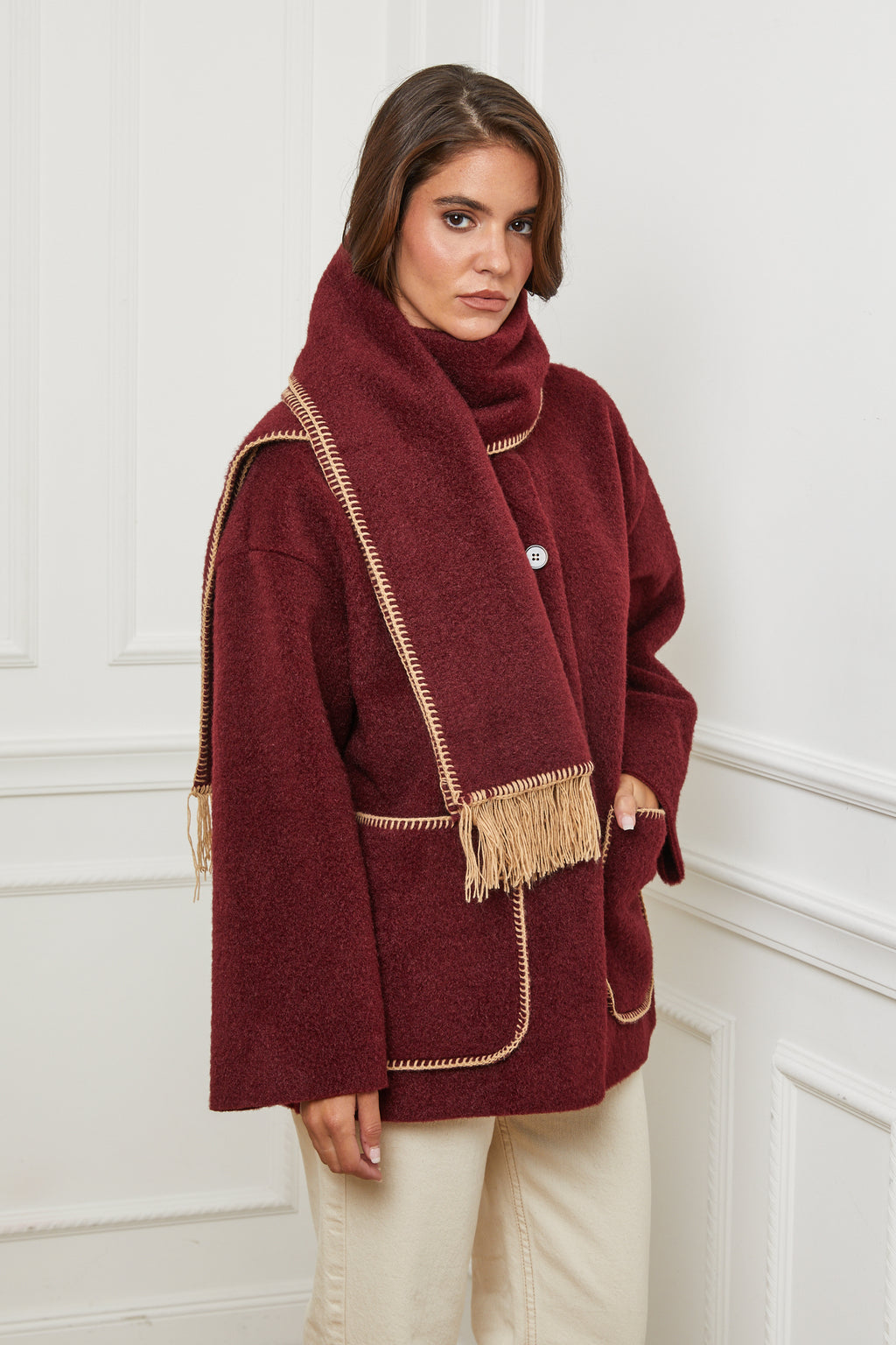 Manteau - Bordeaux