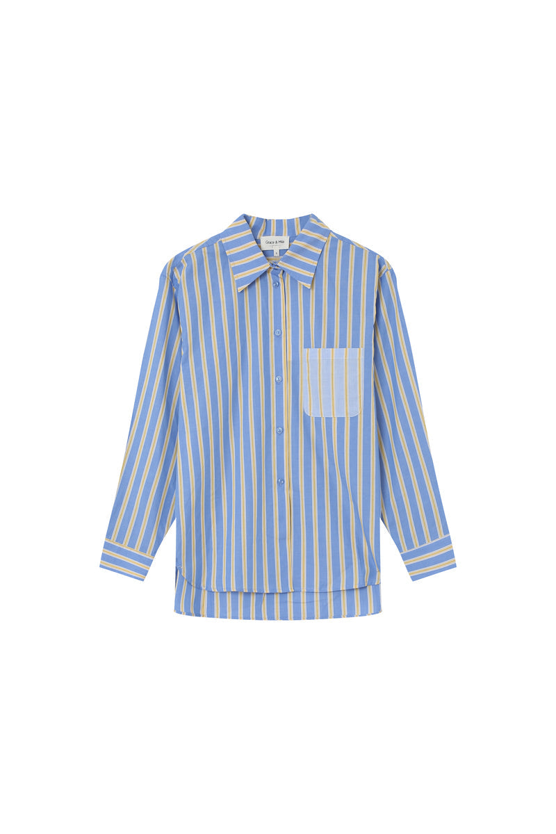 CHEMISE BLEU MALORIE BLEU
